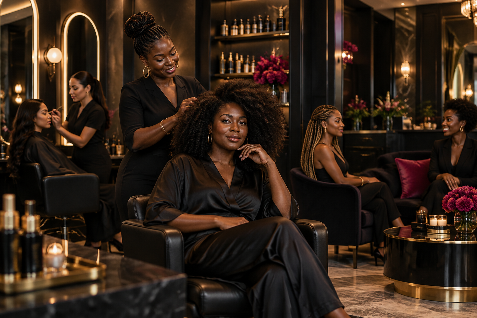 Editorial salon experience